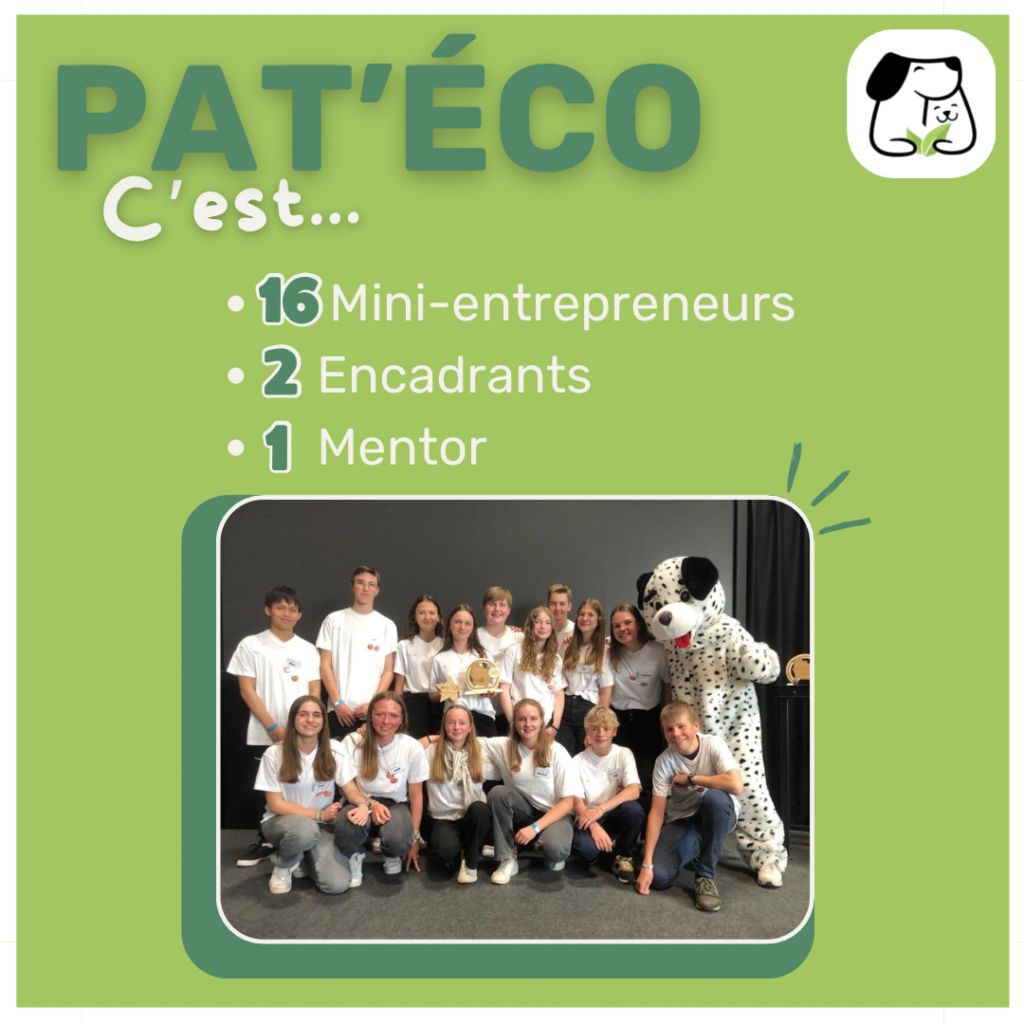 Collège Sainte Marie Linselles - Pat'Eco, la mini-entreprise 2023-2024 en quelques chiffres